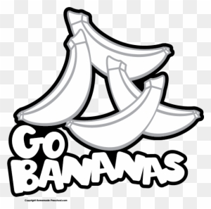 Go Bananas Coloring Page