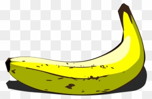 Clipart - Banana - Banana Peeled Clipart