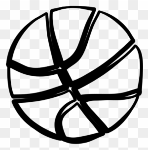 Black Basketball Clipart And White Clip Art - Basketball Clipart Black And White