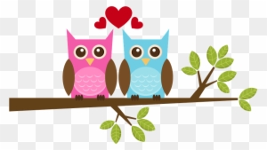 Clip Art - Two Owls On A Branch Throw Blanket