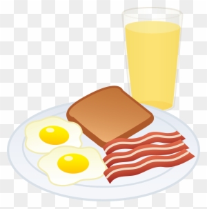 Cartoon Breakfast Food Clipart - Breakfast Free Clip Art