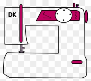 Clip Art 1024 X 1044 Jpeg - Cartoon Sewing Machine Transparent