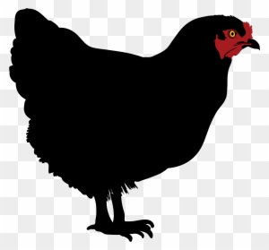 Filechicken Silhouette - Chicken Silhouette Clip Art