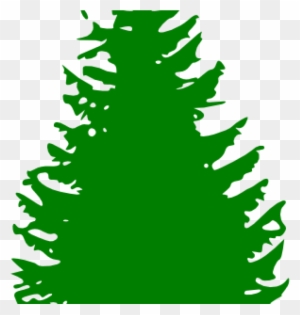 Pine Tree Clip Art Pine Tree Green Clip Art At Clker - Pine Tree Silhouette Vector