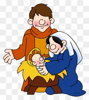 Holy Family - Phillip Martin Clipart Nativity