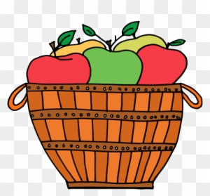 Apples - Apple Basket Clipart