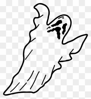 Scary Clip Art - Spooky Ghost Halloween