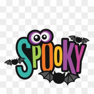 Gorgeous Design Ideas Spooky Clipart Title Svg Scrapbook - Spooky Title