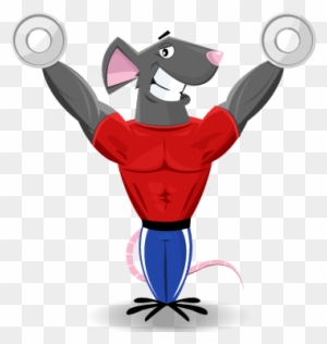 Migthy Mouse Mascot - Gym Mascots