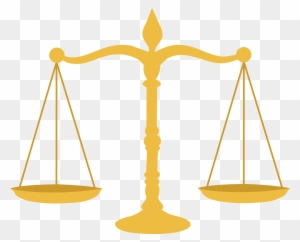 Golden Legal Scales Clip Art Images - Scales Of Justice Clipart