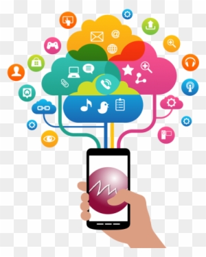 Mobile Apps Design - Social Media Content Png