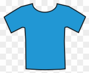 Blue T-shirt Clipart, Vector Clip Art Online, Royalty - Illustration