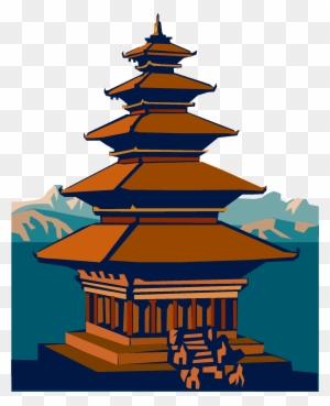Chinese - Clip Art Of Temple