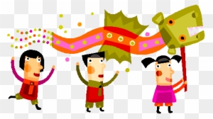 On That Note, Go Out And Celebrate Gung Hei Fat Choi - Chinese New Year Clip Art
