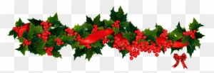 Christmas ~ Phenomenal Christmas Wreath Clip Art Images - Christmas Holly Garland Clip Art