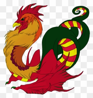 Snaster Nice And Simple Rooster And Snake Colors, Think - Cockatrice Flight Rising