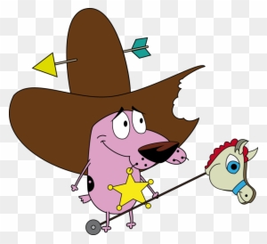 Courage Cowboy By Gth089 On Clipart Library - Courage The Cowardly Dog Cowboy