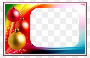 Download Png Xmas Frame Clipart Image - Transparent Christmas Photo Frams Png