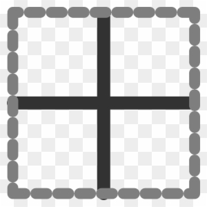 Icon Computer, Flat, Inside, Border, All, Between, - Clip Art - Free ...