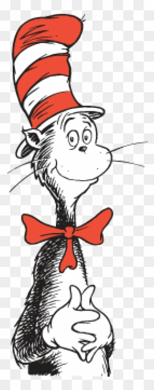 Cat In The Hat Logo Vector - Cat In The Hat Gif Cartoon