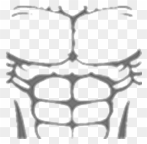 Abs - Musculos T Shirt Roblox, Transparent Png - 692x708 (#1505200) Png 0A0