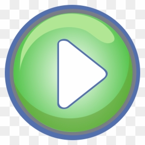 Big Image - Play Button Green Png