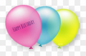 Birthday Party Balloon Clipart - Party Balloons Cute Png