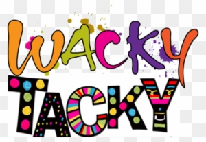 Image Result For Wacky Clothes Clipart - Wacky Tacky Day Sign - Free  Transparent PNG Clipart Images Download