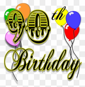 90th Birthday Clipart - Happy Birthday 23 Years