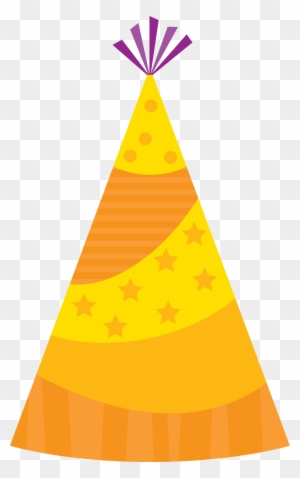 Party Hat Birthday Clip Art - Yellow Birthday Hat Png