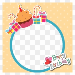 Birthday Frames Online - Happy Birthday Photo Frame - Free Transparent PNG  Clipart Images Download