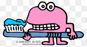 -remember * This Is Not Real Toothpaste So Do Not Try - Brushing Teeth Clipart