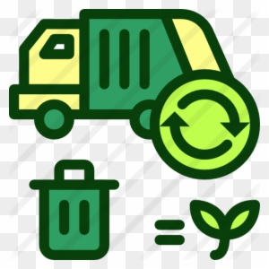 Garbage Truck Free Icon - Icon