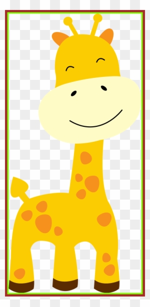 Lion Clipart Baby Animal - Baby Shower Giraffe Clipart