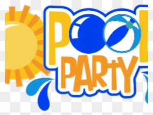 Pool Party Logo Png - (1600x800) Png Clipart Download. ClipartMax.com