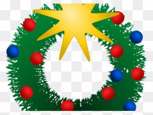 Christmas Wreaths Clipart - Festive Images Clip Art