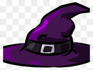 Witch Hat Clipart Witch Cauldron - Halloween Cartoon Witch Hat