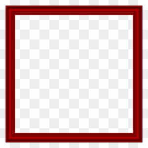 Free Png Download Red Border Frame Clipart Png Photo - Red Square Border Transparent