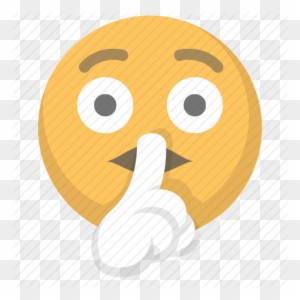 Shhh - Shh Emoji - Free Transparent PNG Clipart Images Download