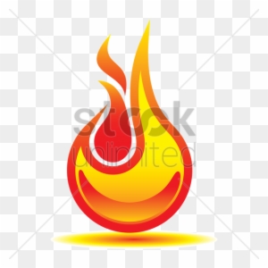 Orange Clipart Flame Fire Clip Art - Flame