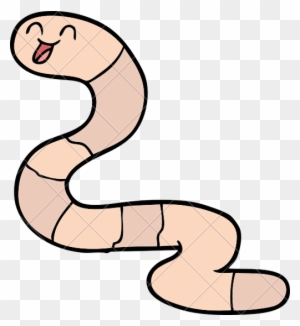 Worm Images Free Download Clip Art Carwad - Worm Cartoon Cute Transparent -  Free Transparent PNG Clipart Images Download