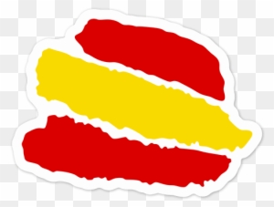 Car Motorbike Stickers Bandera Espana Trazos Png Free Transparent Png Clipart Images Download