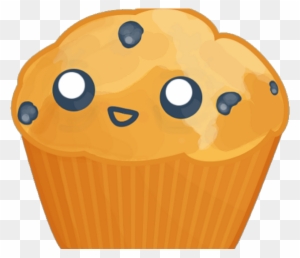 Blueberry Muffin Clipart Kawaii - Cute Blueberry Muffin @clipartmax.com