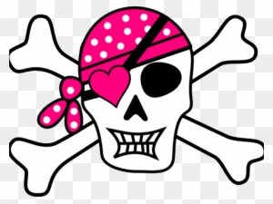 Girl Pirate Skull And Crossbones