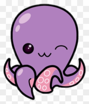 Kawaii Octopus By Kaji-zu - Cartoon - Free Transparent PNG Clipart ...