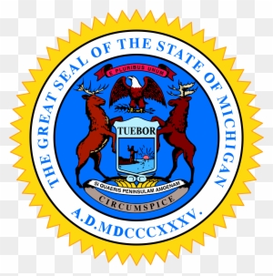 2000 X 2020 3 - Michigan State Seal Png