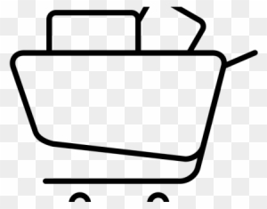 Grocery Cart Coloring Page Inspire 19 Supermarket Vector - Line Art