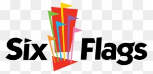 “six Flags Is The Place For Friends, Fellowship And - Six Flags Theme Park Logo