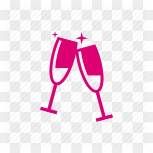 Wedding By Berkah Icon Cheers Drink Glass - Champagne Glasses Icon Transparent Background