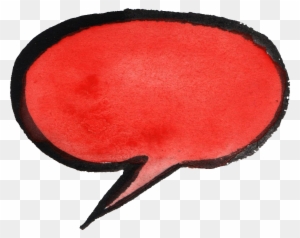 Free Download - Red Speech Bubble Png